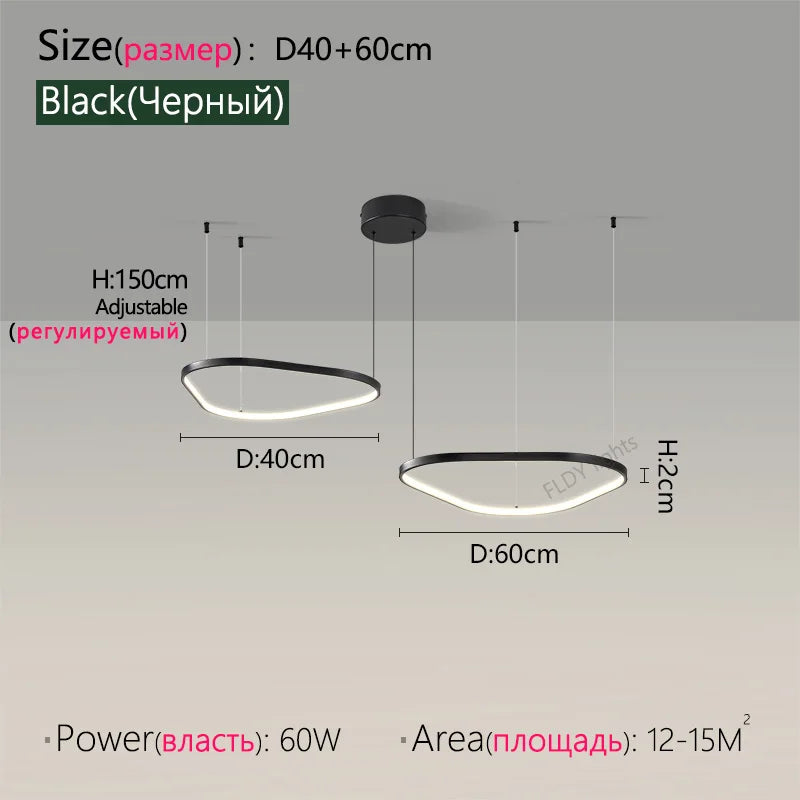 Modern Designer Chandelier Hanging Lamp Pendant Lamps for Ceiling Modern Home Decor Ornaments Interior Lighting Pendant Lamp