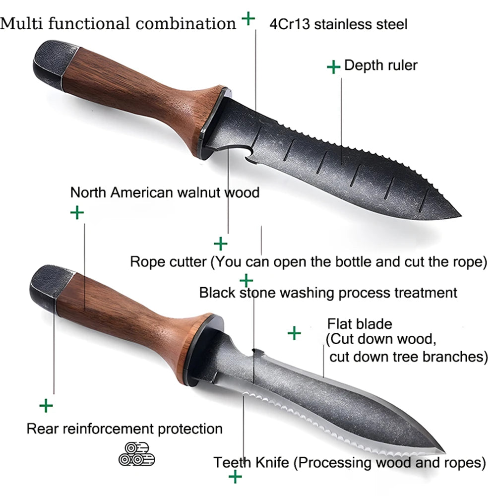 Garden Shovel Hand Trowel Rake Cultivator Weeder Tools Bonsai Tool Planting Gardening Dig Vegetable Shovel Planting Hand Tools