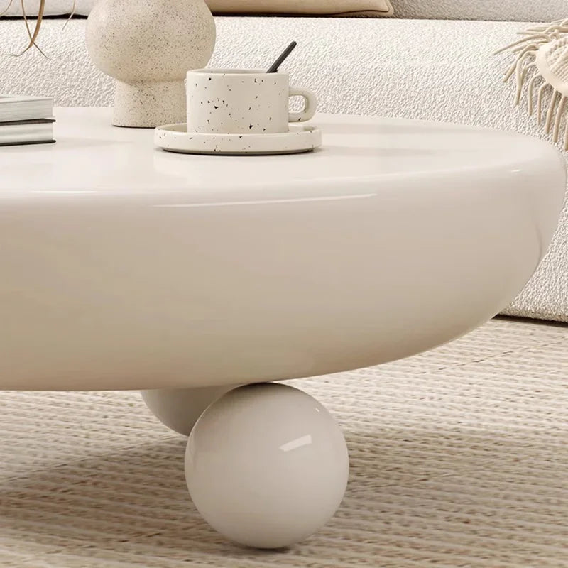Living Room Coffee Tables Luxury Modern Design Nordic Minimalist Coffee Tables Round Wood Tavolino Da Salotto Home Furniture