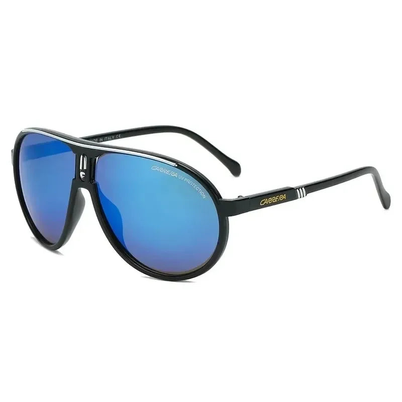Carrera Retro Sunglasses Retro Vintage Sunglasses for Men and Women Sports Driving Metal Frame UV400 Eyewear