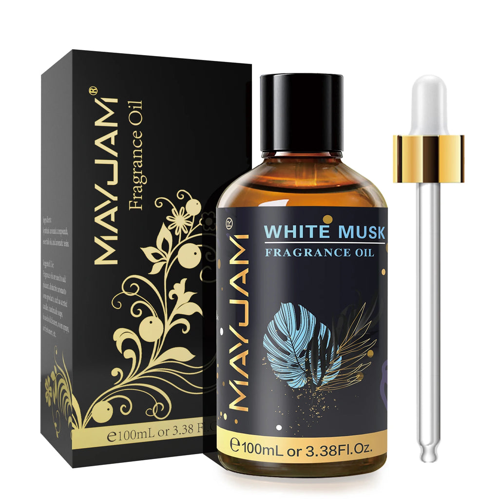 MAYJAM 100ml Fragrance Oils with Dropper Sea Breeze Coconut Vanilla Coffee Bubble Gum For Men's and Women's Fragrances