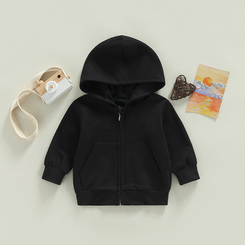 Baby Boys Jacket Autumn Jackets For girls Coat Kids Outerwear Hooded Zipper Coats For baby Clothes Children Hoodies Jacket