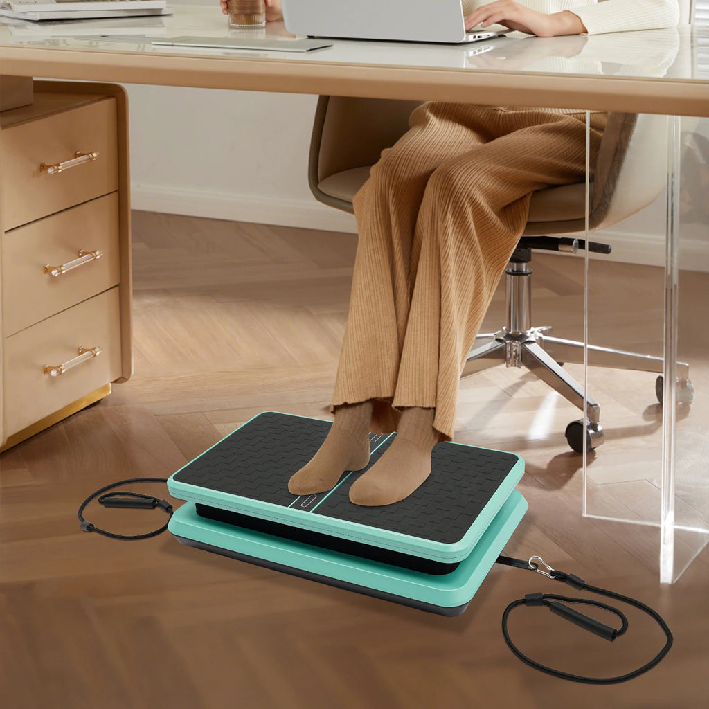 200W Vibration Plate Exercise Machine Vibrating Platform, Body Shaping Vibrating Plate for Women & Men Whole Body Weight Loss