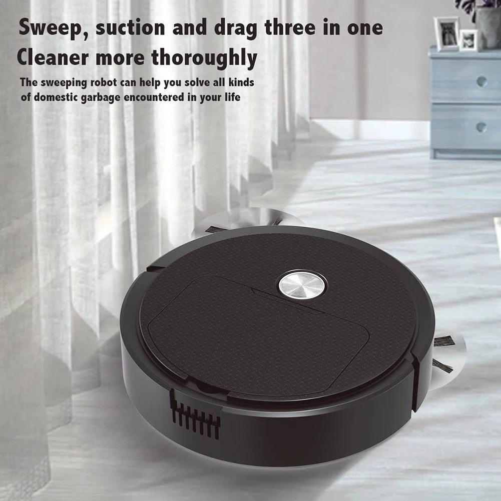 Intelligent Sweeping Robot 1200mAh Smart Vacuum Cleaner Low Noise Labor Saving Rechargeable Home Cleaning Appliances
