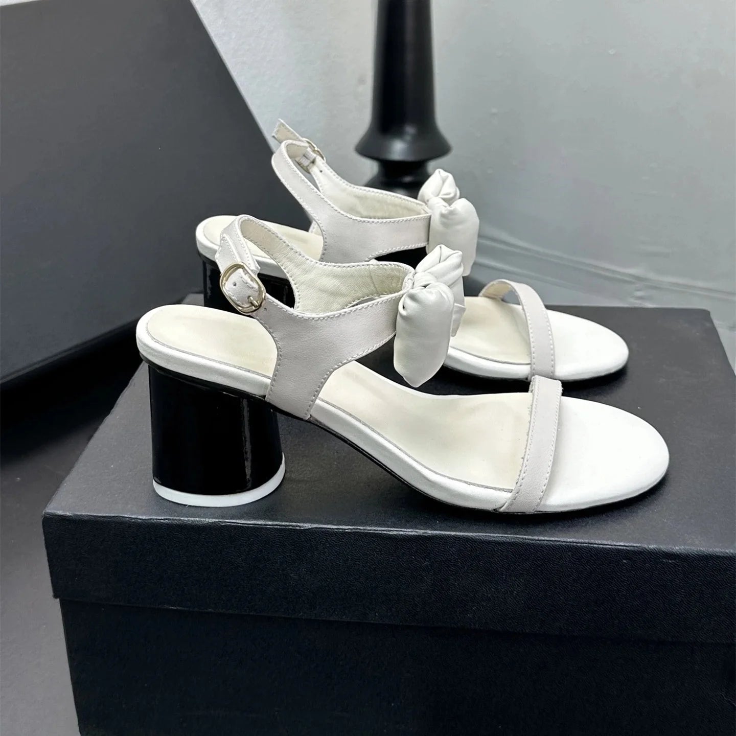 New Shoes Women Size35-41 Genuine Leather Sandals Super High Heels Wedges Flat Platform Pumps Designer Shoes Zapatillas De Mujer