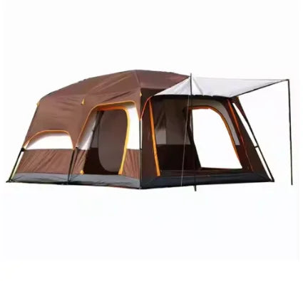 2025 Upgraded Version Two Bedroom One Living Room Windproof Waterproof Folding Tent Portable Family Camping Tent