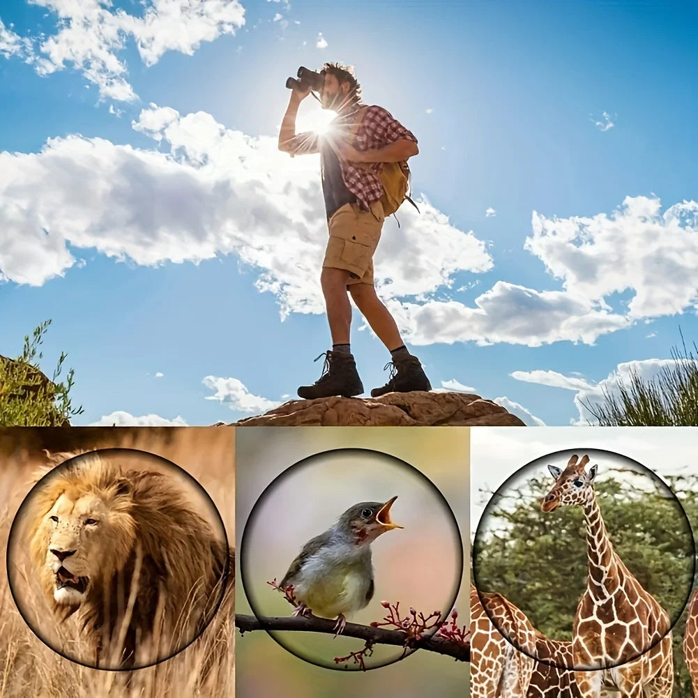 Camping Binoculars 60X60 Long Range HD High Power Telescope Tourism Binoculars Long Range Powerful Binoculars Hunting