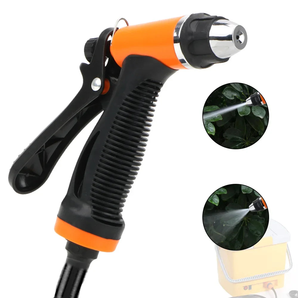 High Pressure Garden Spray Gun, Water Sprayer for Car Wash, Plant Watering, Adjustable Sprinkle Nozzle