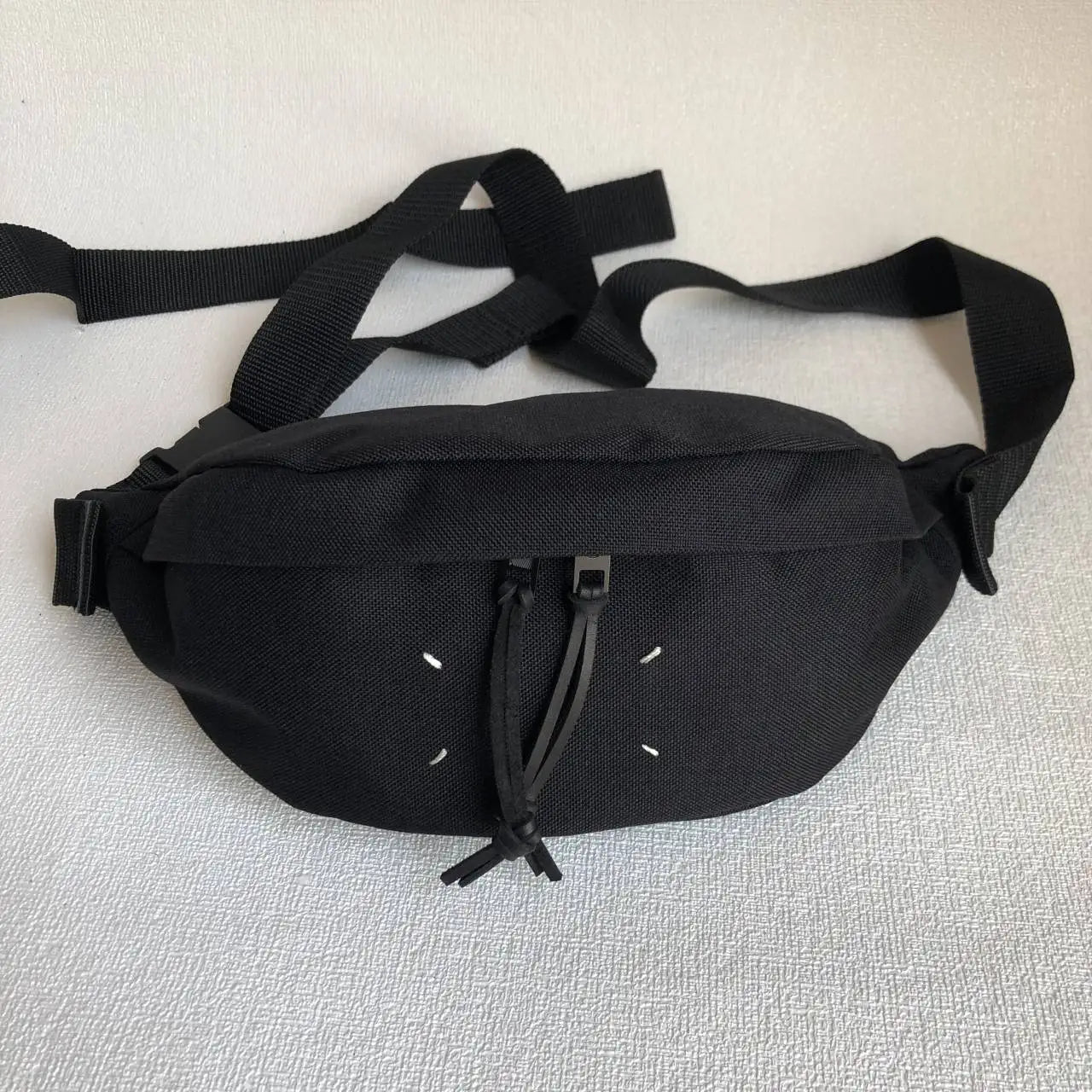 Trendy and Fashionable Women's Bag Majira Home Unisex Versatile Canvas Casual Waist Bag, Single Shoulder Crossbody Chest Bag