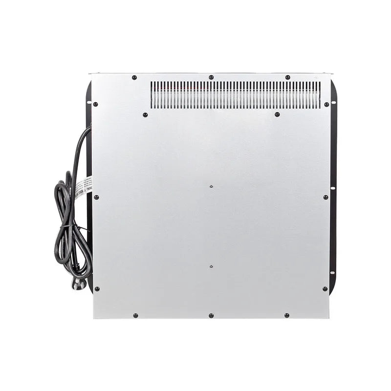 18 Inch Electric Fireplace Insert Ultra Thin Heater With Log Set Realistic Flame Overheating Protection Double Safety Protection