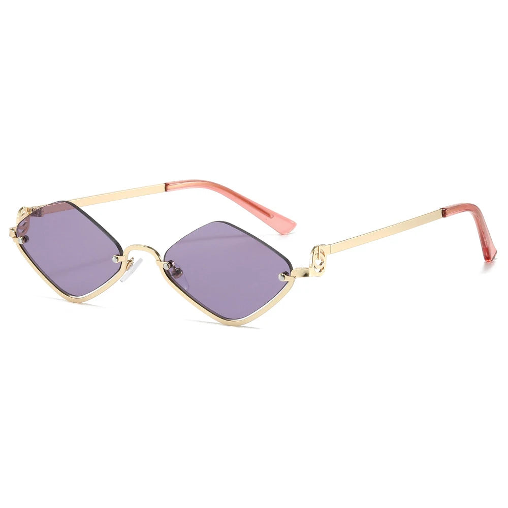 Women Sunglasses New Personalized Frame Glasses Polygonal Sexy Sun Glasses Ladies Fashion Luxury Brand Casual Hip-Hop Eyewear