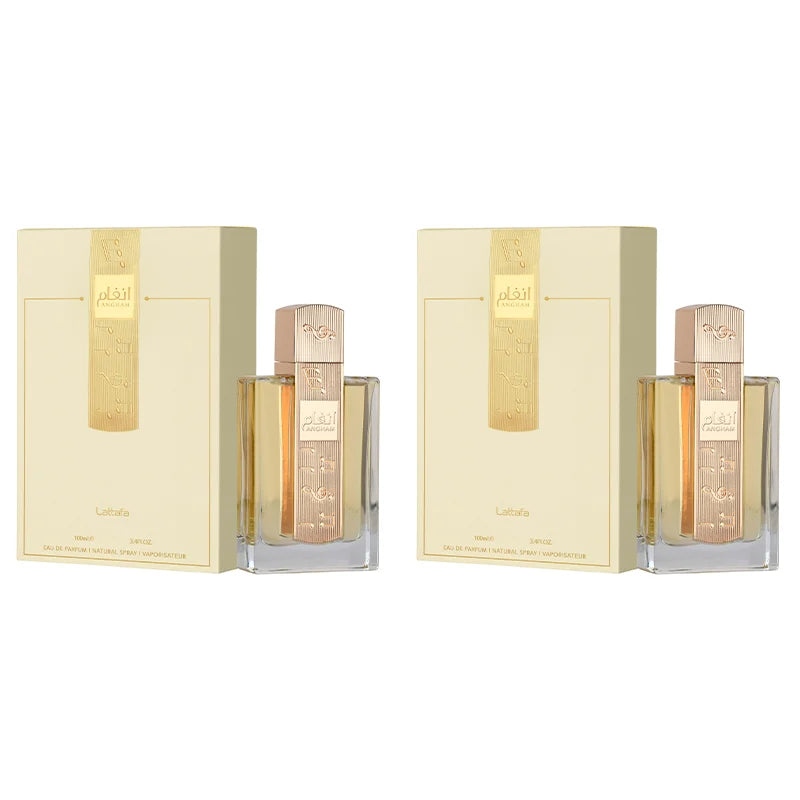 Lattafa Angham Perfume for Women Men 100ml | Long Lasting Arabic Eau De Parfum Luxury Oriental Fragrance Unisex Scent Gift