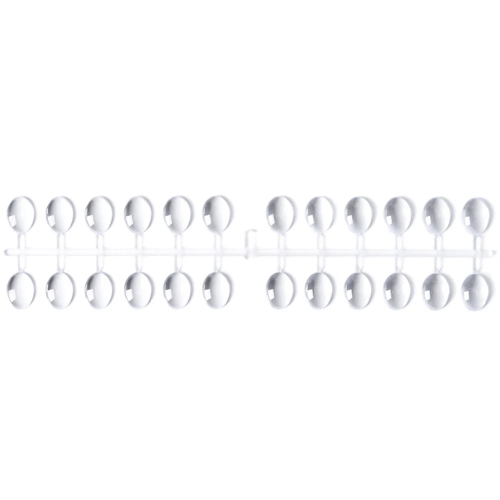 False Nails Tips Display Sticks Clear Nail Swatch Nail Gel Polish Showing Chart Manicure Polish Practice Training Display Board