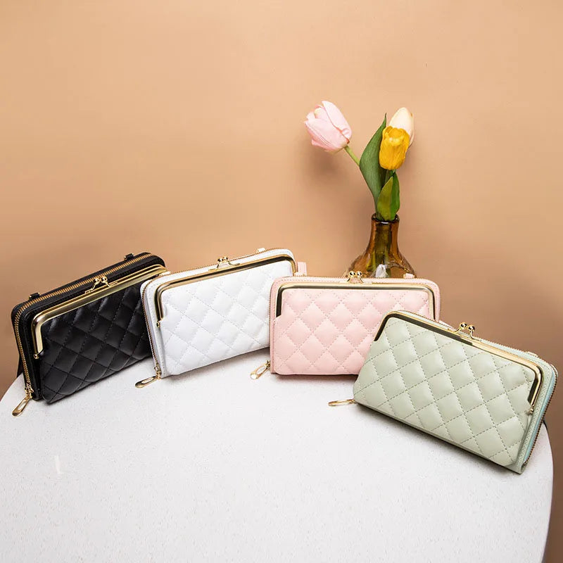 Bags for Women Trend PU Leather Handbags for Women Beige White Black Fashion Hand Bag Bolsas Para Mujeres Sac Phone Holder