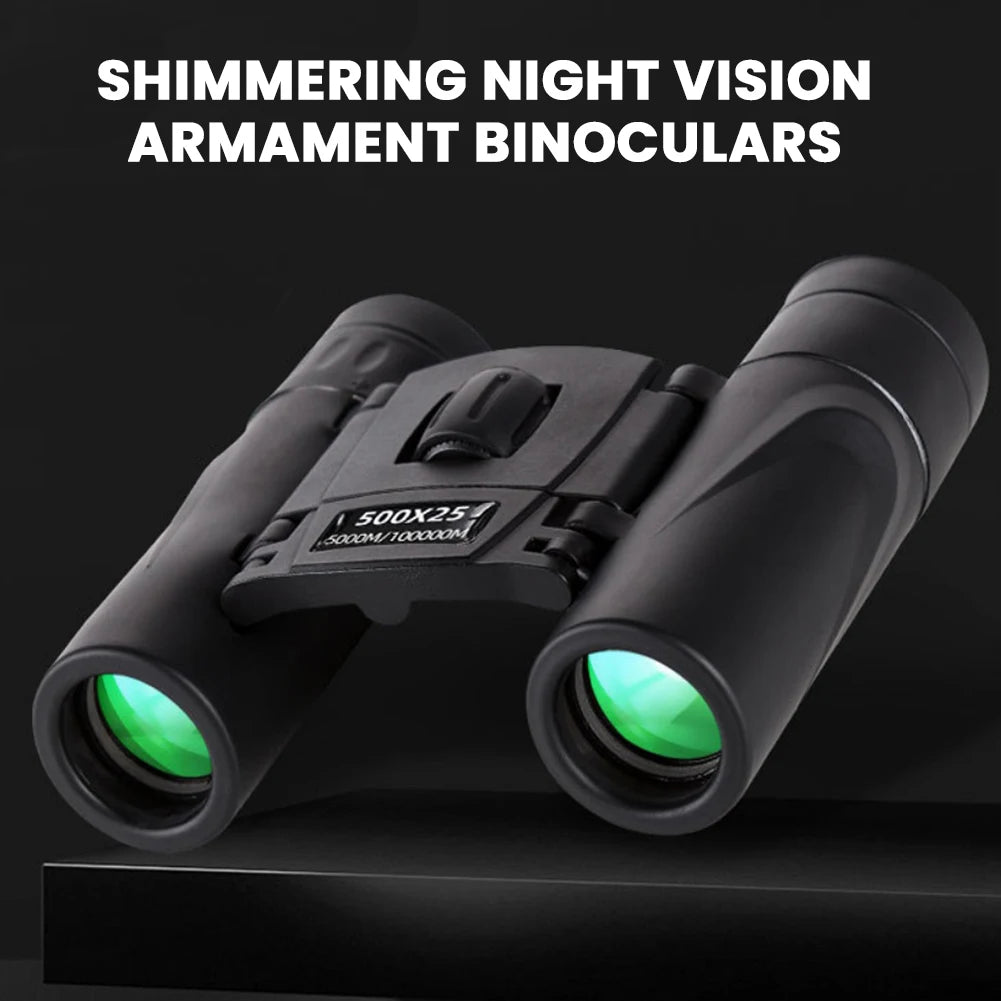 500x25 Binoculars Long Range Telescope Portable Binoculars Professional Binoculars for Hunting Sports Outdoor Camping Travel
