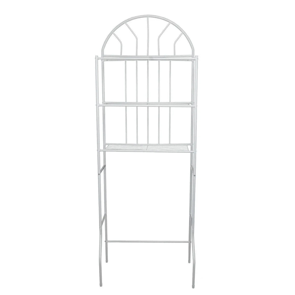 3-Tier Over The Toilet Storage Rack - Space Saving Bathroom Organizer Shelves with Towel Bar  bathroom shelves  bathroom storage