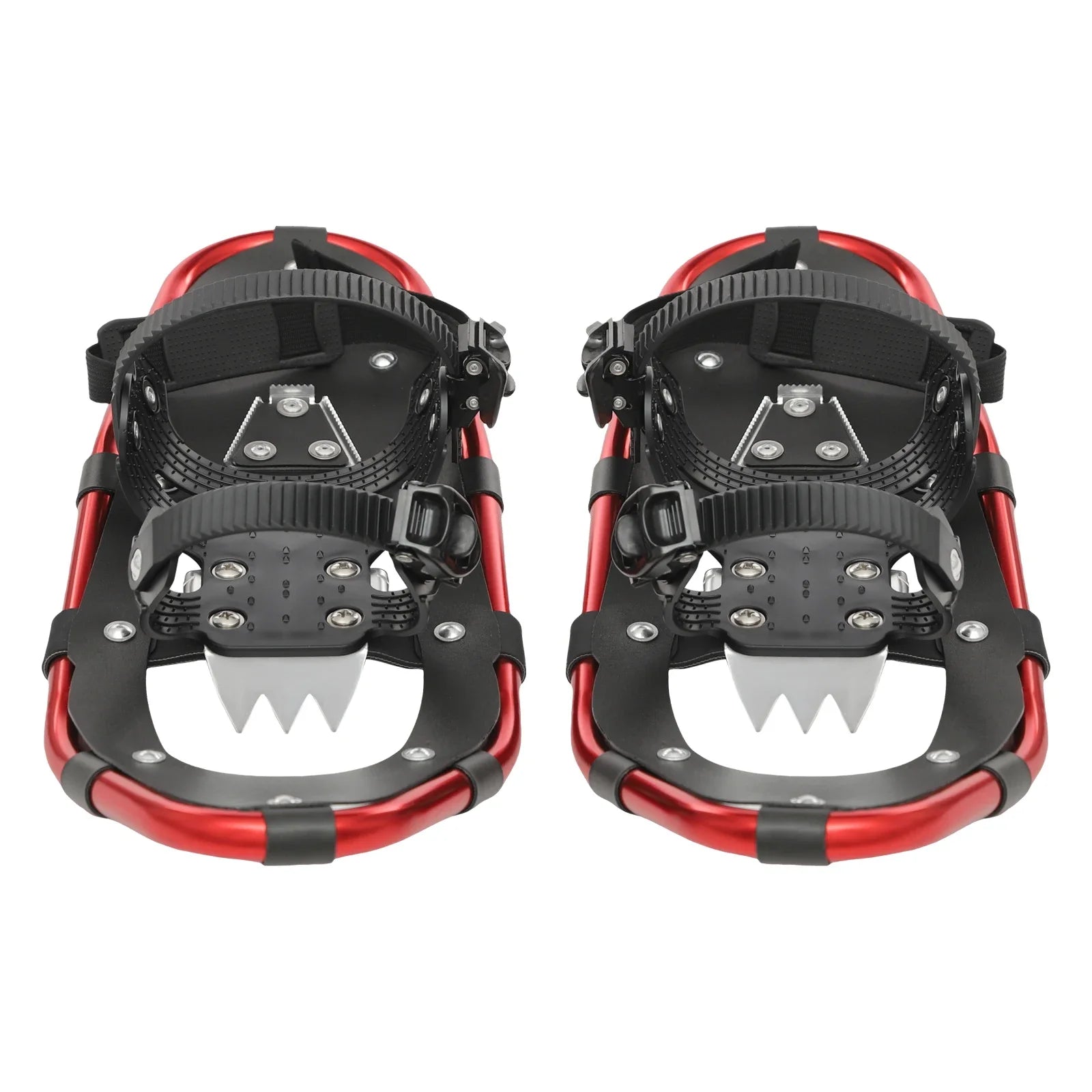 21 Inch Snowshoes, Snowshoes& Adjuatable Trekking Poles, Snowshoes for Men Women Youth