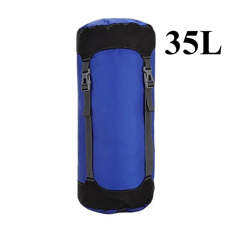 8/15/25/35L Sleeping Bag Compression Storage Bag Outdoor Camping Multi-purpose Waterproof Bags Portable Ultra-light Storage Bag