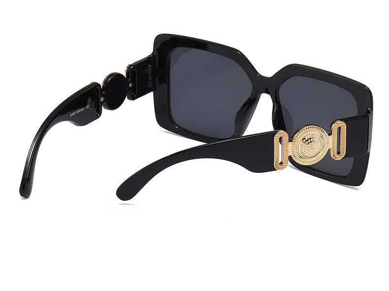 INS Popular Square Sunglasses Women Luxury Retro Brand Men Trending Travel Sun Glasses Female Shades UV400 Oculus