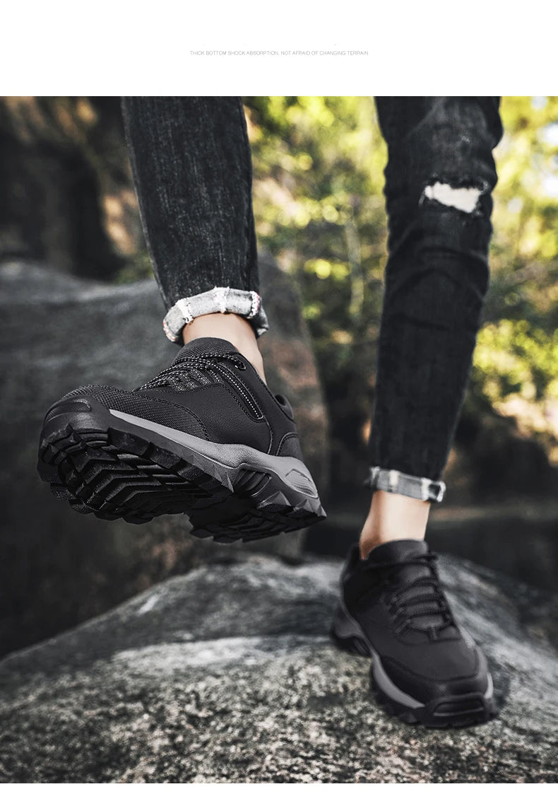 Men Boots Outdoor Sneakers Men Shoes 2024 New Fashion Male Casual Footwear Comfortable Tenis Masculino Botas Men Sneakers Shoes