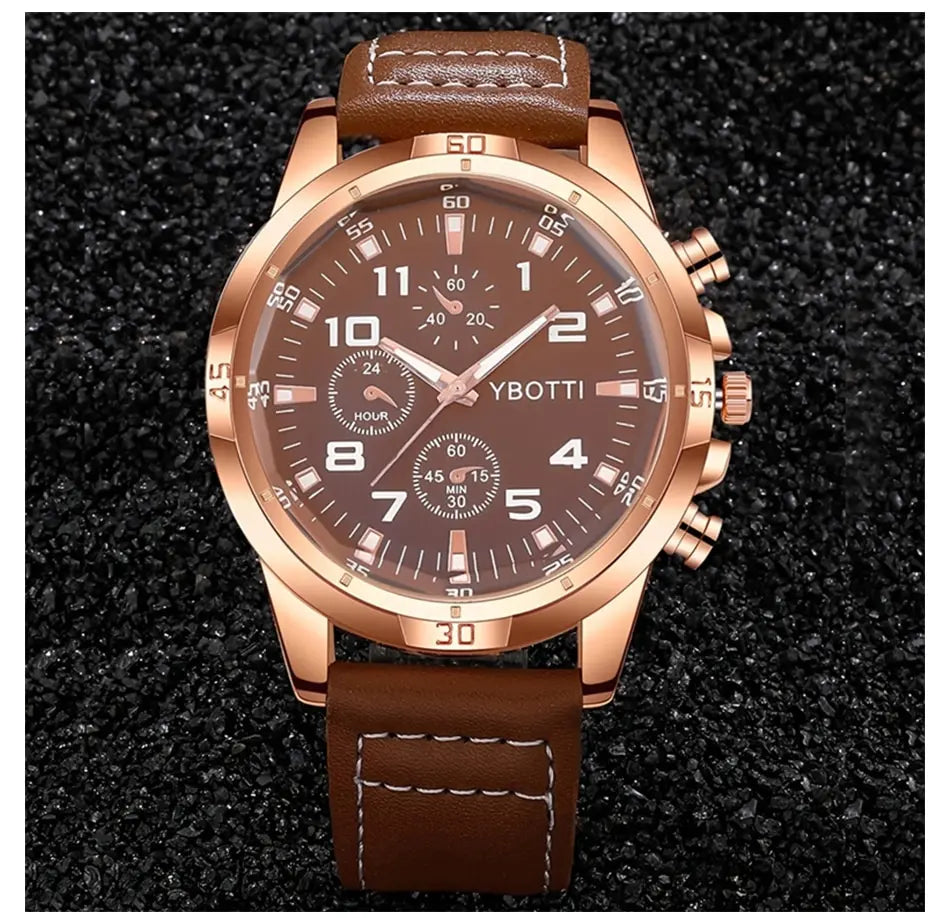 Mens Watches Top Brand Luxury Fashion Casual Business Quartz Watch Waterproof Wristwatch Hodinky Relogio Masculino
