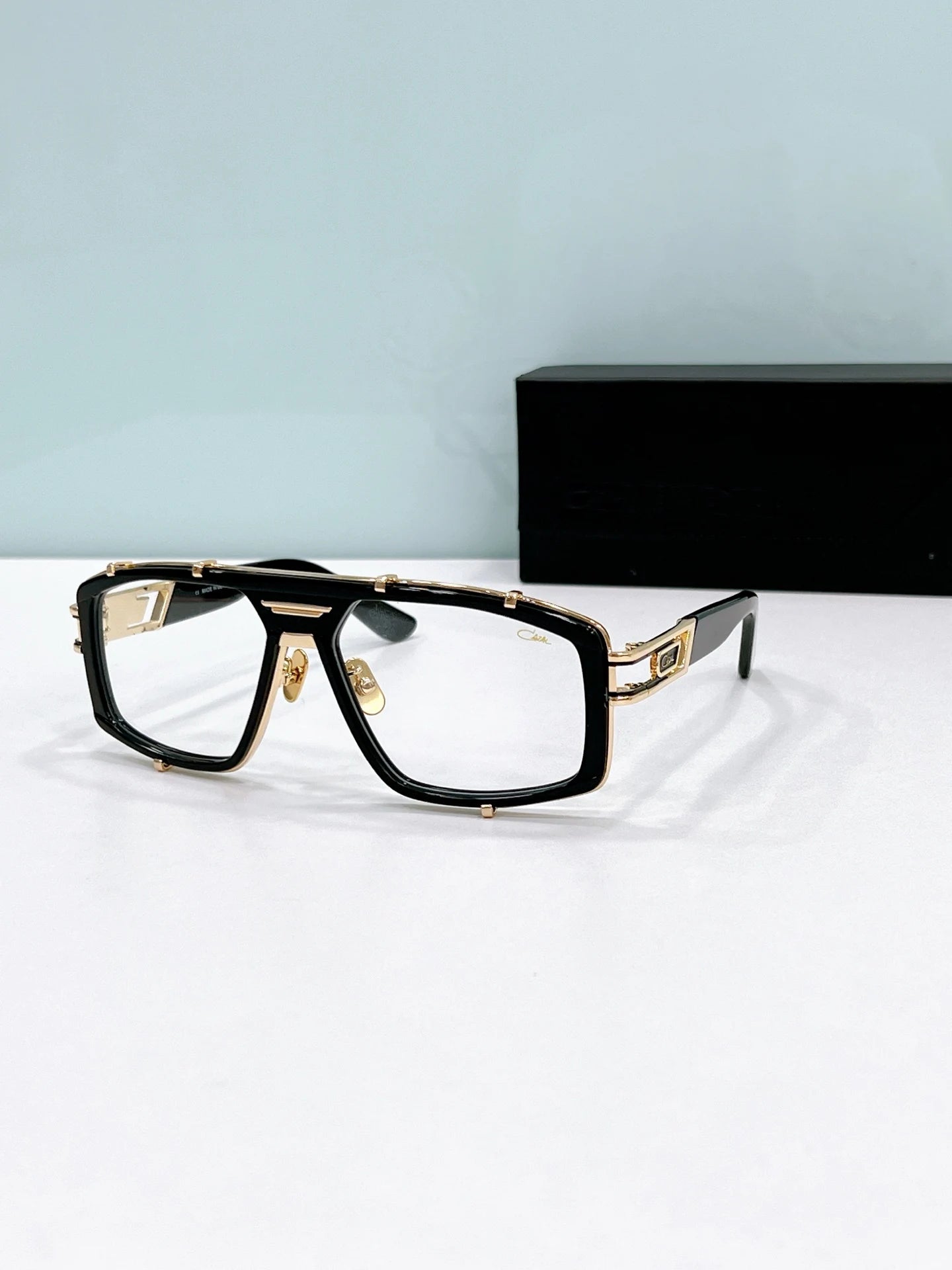 Original CCAZAL MOD8046 Polarized Gradient Driving Anti-Glare Men Sunglasses Trendy Luxury Leisure Business Women Couple Eyewear