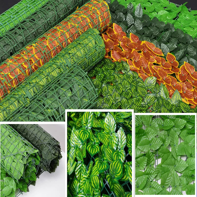 Artificial Plant HedgeBalcony ShadePrivacy ProtectionArtificial Leaf HedgeFor HomeCompanyMall Decoration