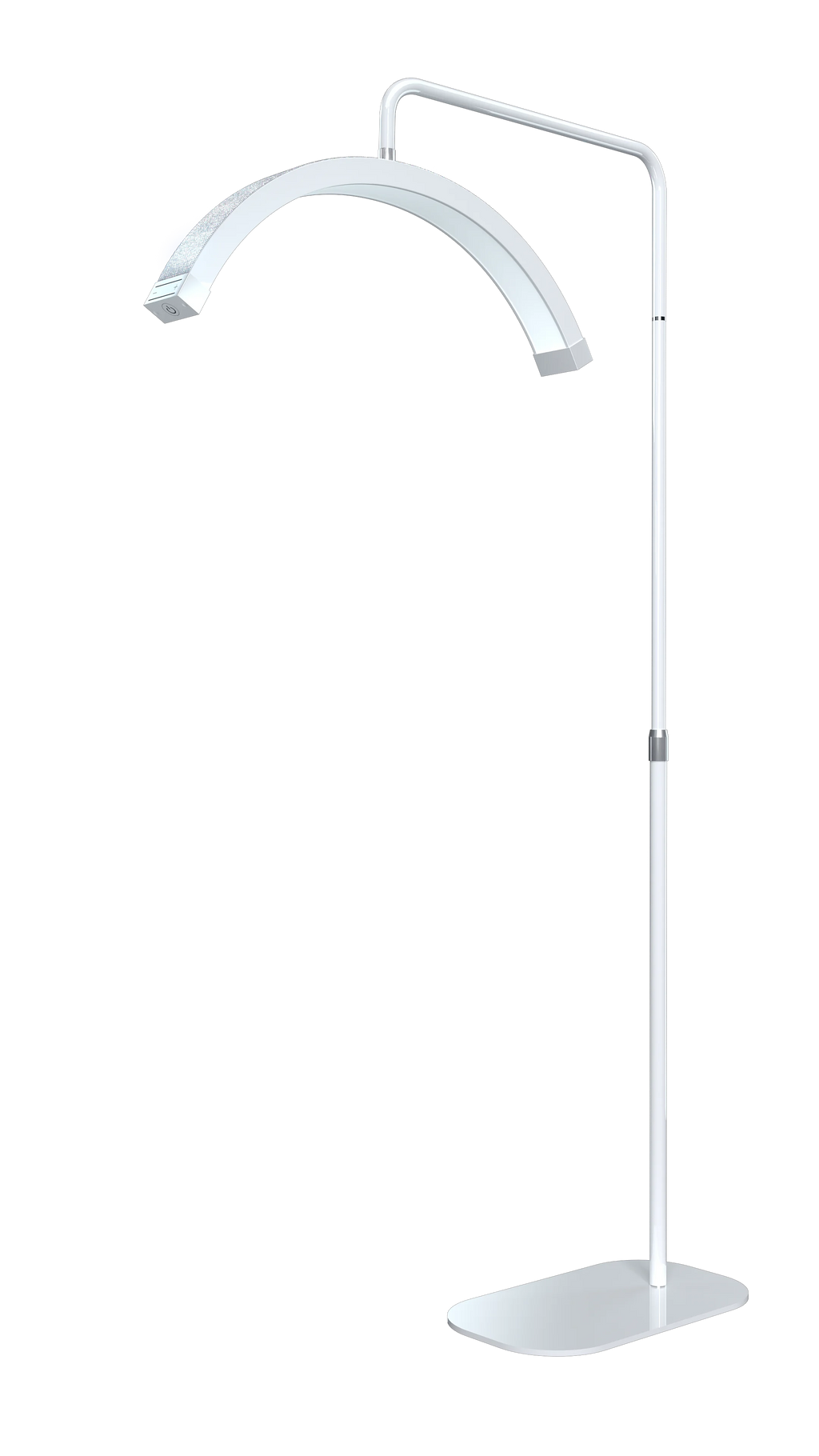 Fusitu FT-Y9 45W LED Half-Moon Shaped Light Arc Lash Light With Diamond Floor Lamp Video Light For Beauty Salon Tattoo Makeup