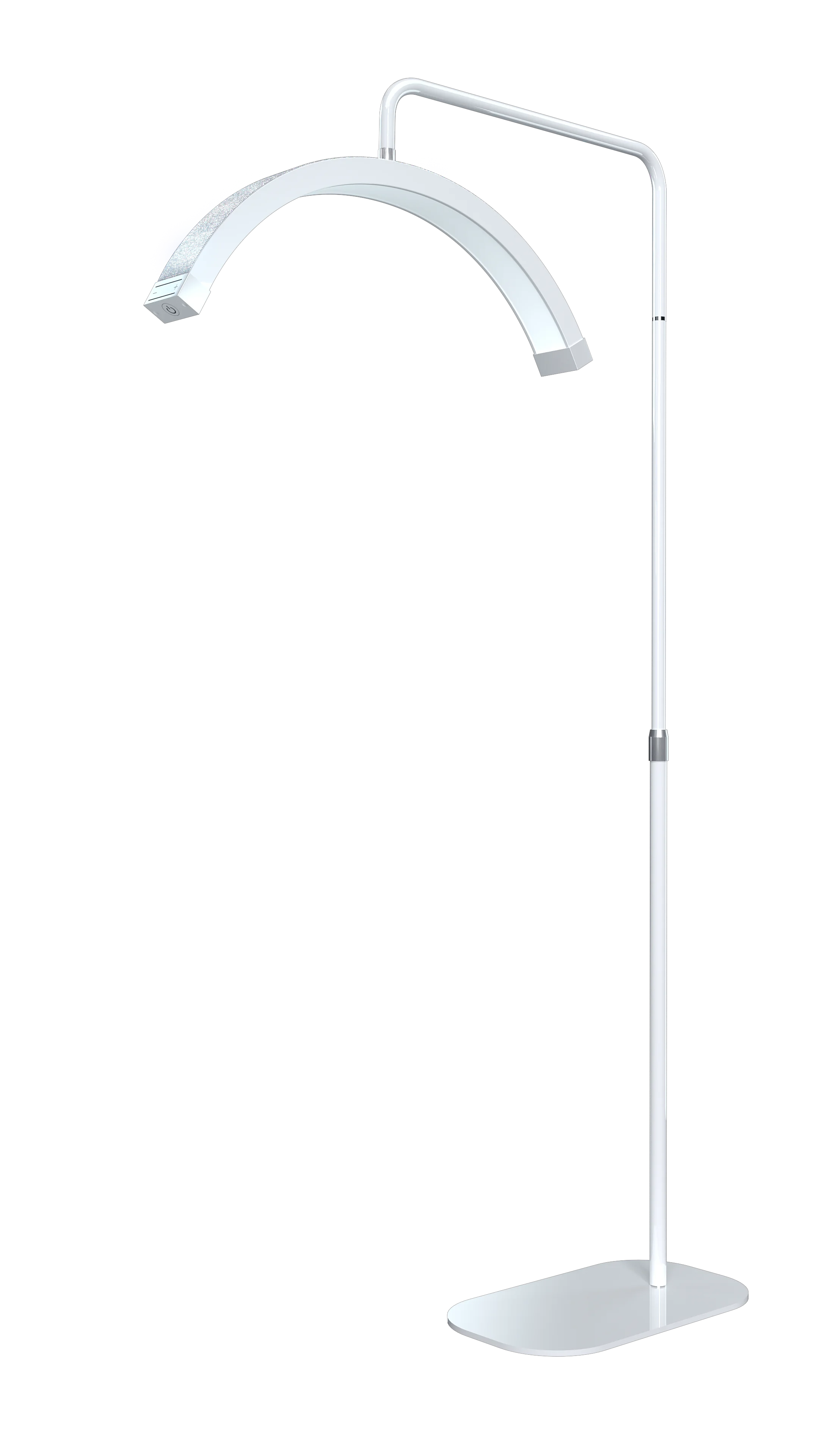 Fusitu FT-Y9 45W LED Half-Moon Shaped Light Arc Lash Light With Diamond Floor Lamp Video Light For Beauty Salon Tattoo Makeup