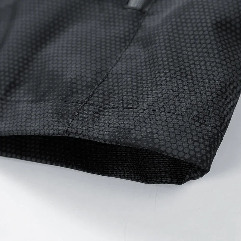 Hooded Hiking Jacket Men Outdoor Bomber Jackets Waterproof Windbreaker 2024 Spring Autumn Sports Casual Cargo Jackets Mens Coats