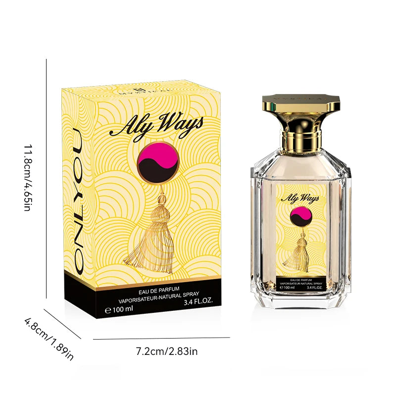 100ML 3.4FL.OZ Vanilla Women's Perfume - Oriental Floral Notes EDP Inspired by Far A.way For Women, Fresh Fragrance Spray