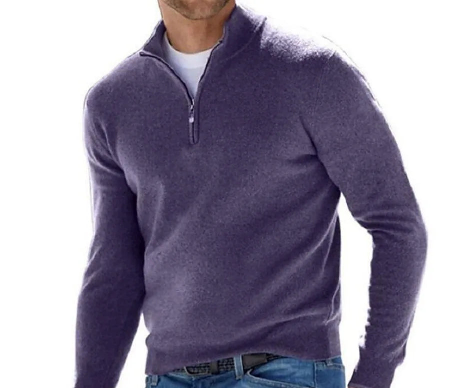 2025 Long Sleeved Sweater Men's Base Sweater for men in Autumn and Winter in Stock