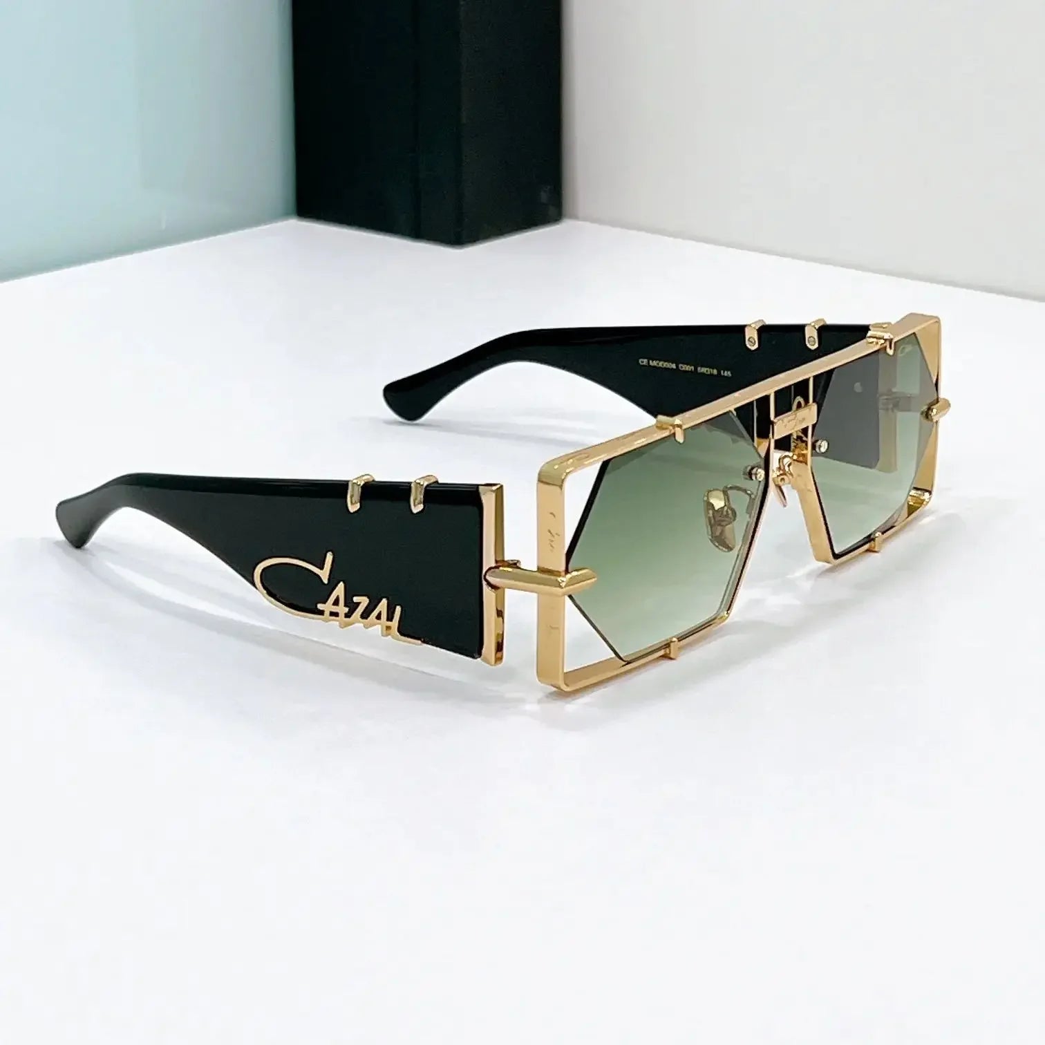 New Arrival ORIGINALCAZAL MOD004 Oversized Red Acetate Frame Men Eyewear Fashion Vintage Top Quality Luxury Women Sunglasses