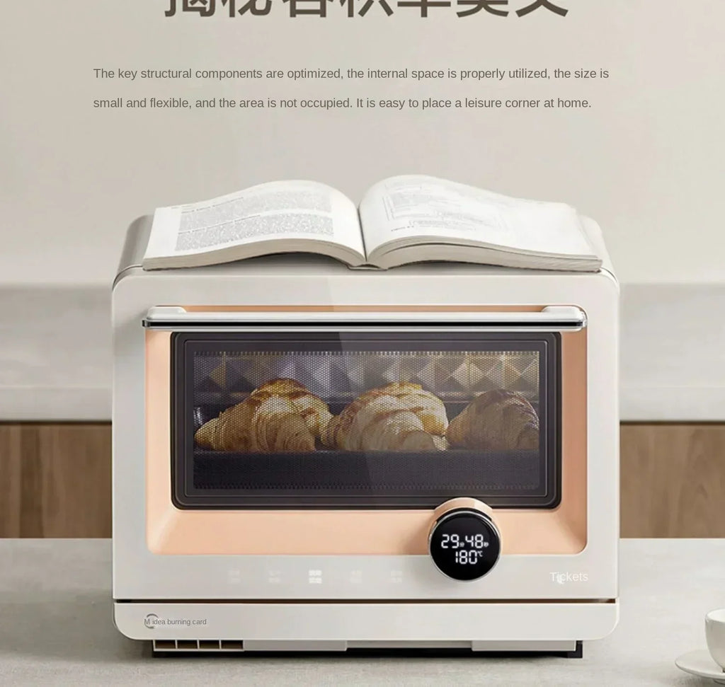 220V Midea Micro Steaming and Baking Integrated Household Intelligent Multi functional Variable Frequency Microwave Oven A C