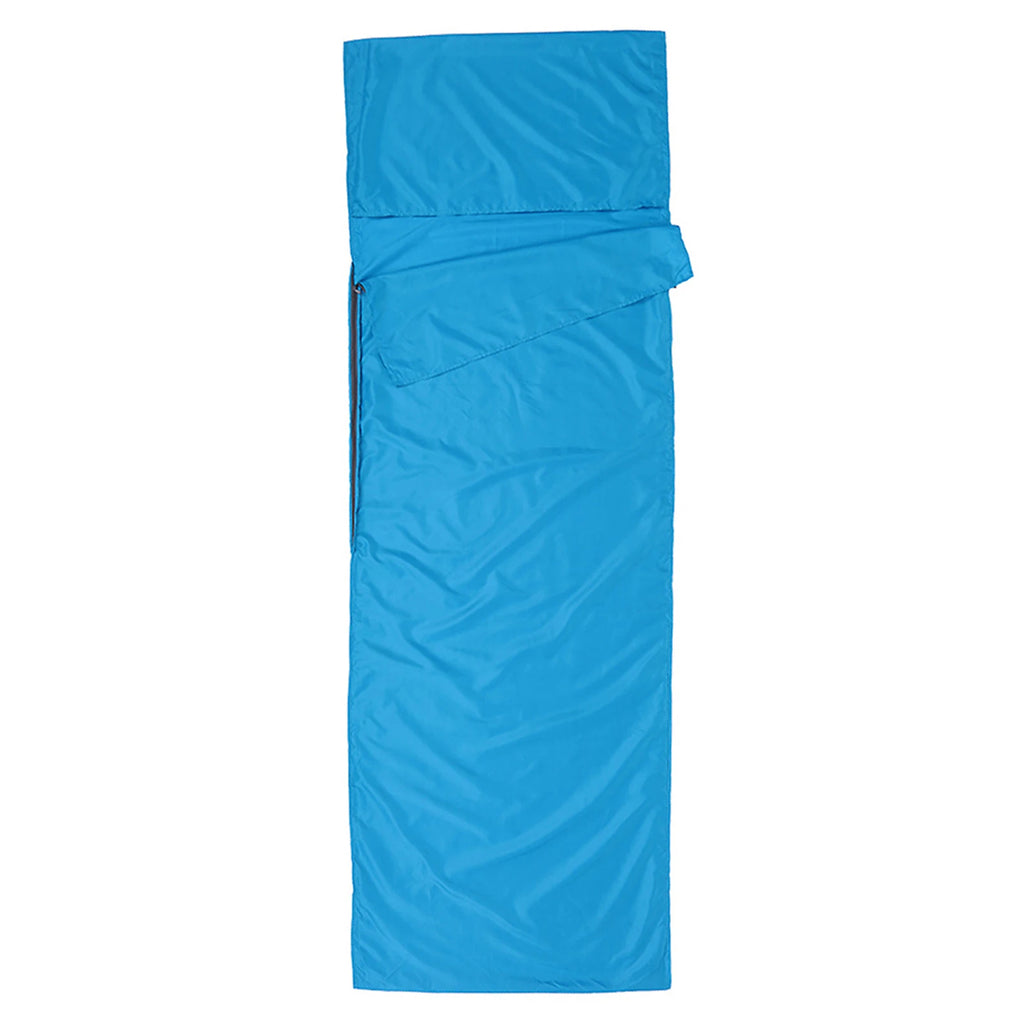 Lightweight Outdoor Sleeping Bag Liner Polyester Pongee Portable Single Sleeping Bags Camping Travel Hotel Sleep Bag 75*210CM