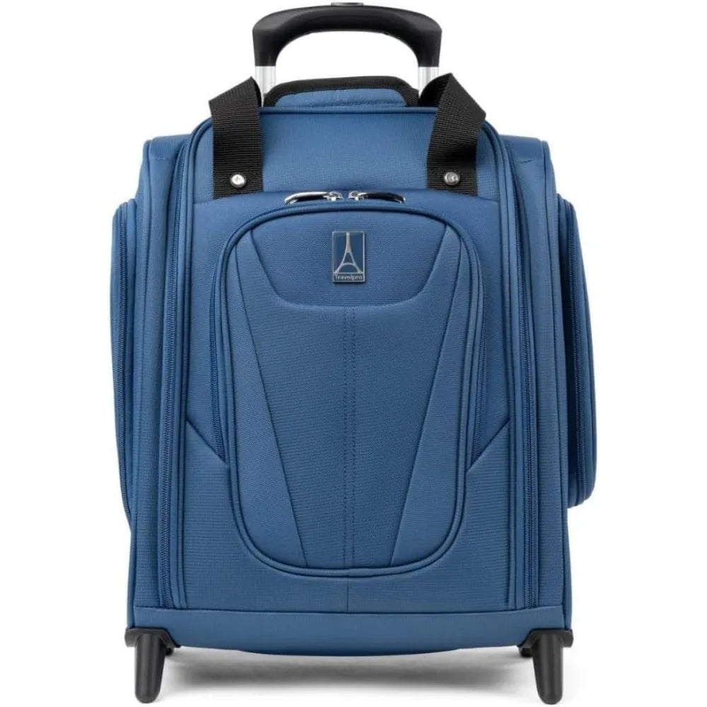 Travelpro Luggage Maxlite 5 Softside Lightweight Rolling Underseat Compact Carry on Upright 2 Wheel Bag, Men and Women, Burgundy