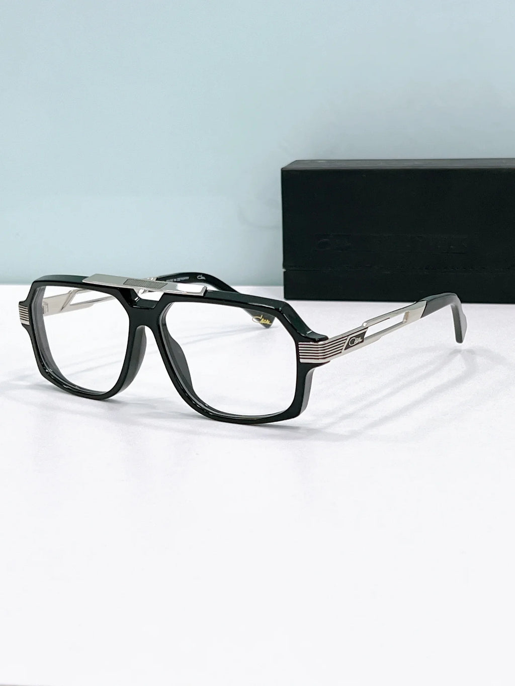 New Arrival ORIGINALCAZAL MOD6034 Square Acetate+Alloy Frame Men Eyewear Retro Business Popular Classic Leisure Women Sunglasses