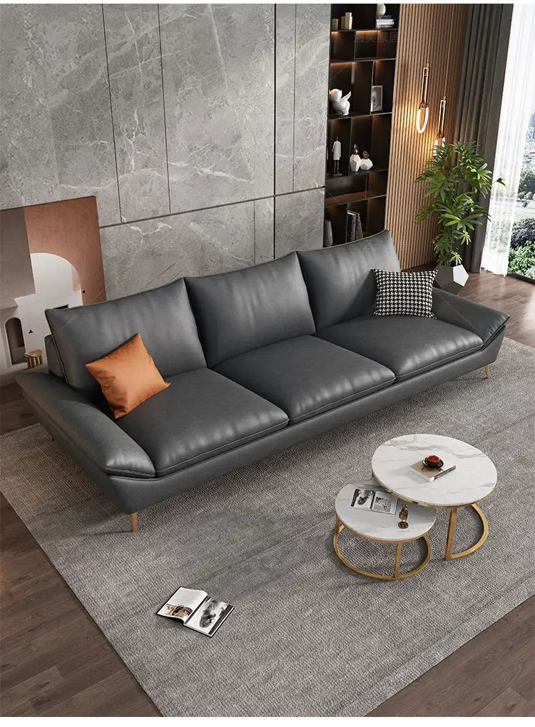 European Luxury Living Room Sofa Modern Cozy Family Technology Cloth Technology Cloth Divano Furniture Cheap Sofas In Offers