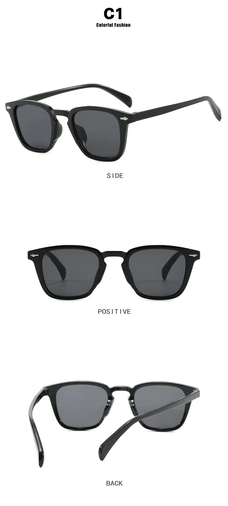 2025 New Sunglasses For Women Men Rectangle Sun Glasses Female Oval Eye wear Oculos De Sol for Male Female Square Eyeglasses