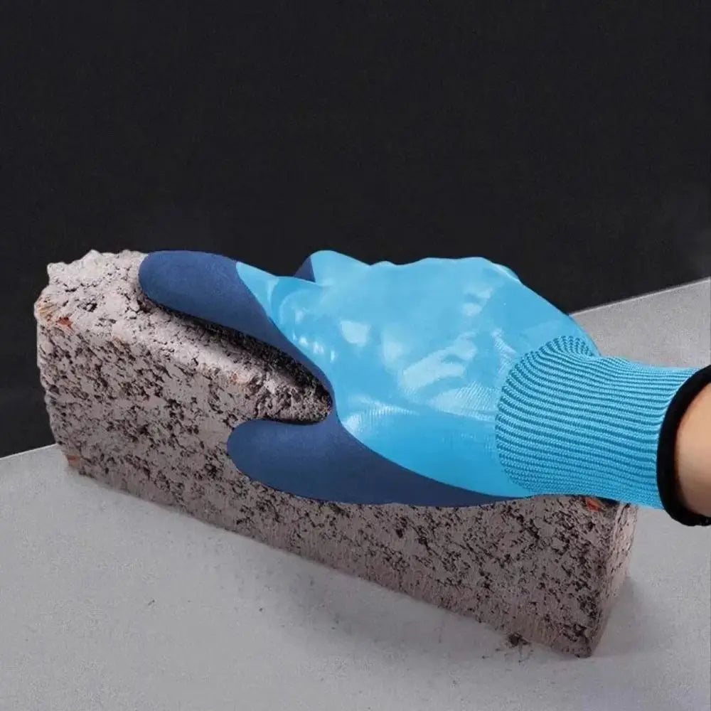 Puncture Resistant Gardening Gloves Latex Work Protection Protective Gloves Wear Resistant Waterproof Safety Work Gloves Garden