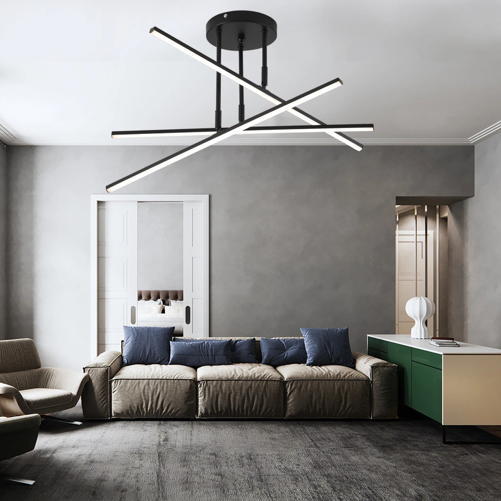2025 New Modern living room light dining room light bedroom balcony LED ceiling light home decoration indoor lighting