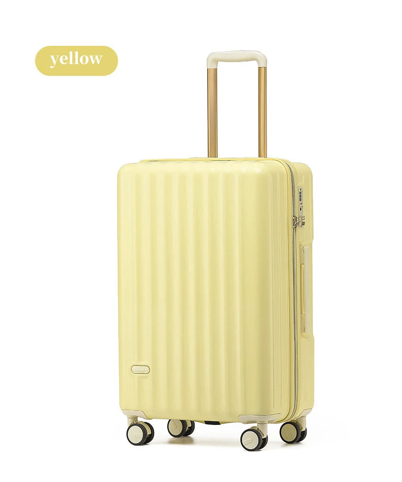 SUSHIMU20Inch Trolley Case Travel Suitcase Boarding Case Mini Password Box Suitcase Portable Universal Wheel Rolling Luggage Bag