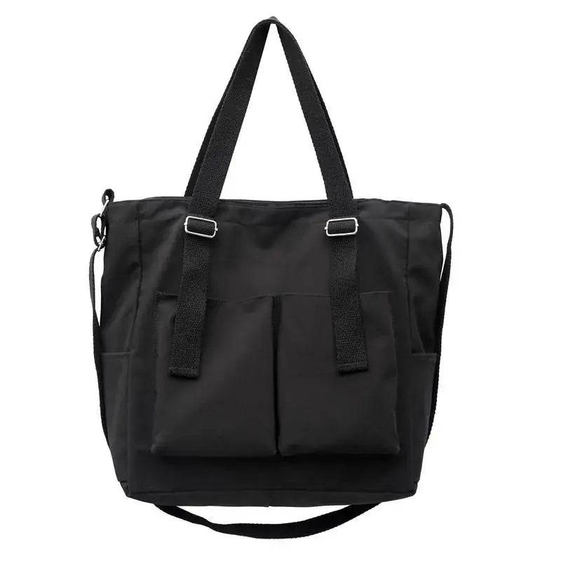 Women's Bag Handbags Shopper Simple Fashion Zipper Nylon Waterproof Solid Crossbody Large Capacity Tote Shoulder Bags For Women