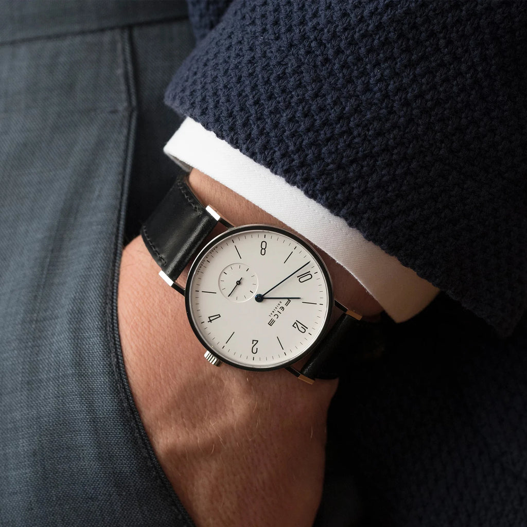 FEICE Unisex Wristwatch Bauhaus Men's Watches Automatic Mechanical Watch Stainless Steel Waterproof Casual Fashion Watch FM201