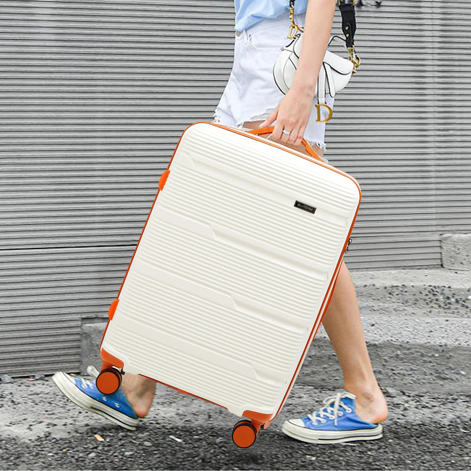 Cabin Suitcase Large Travel Suitcase Boarding Travel Box , Rolling Travel Trolley Case, Hand Carry-On Luggage Suitcase