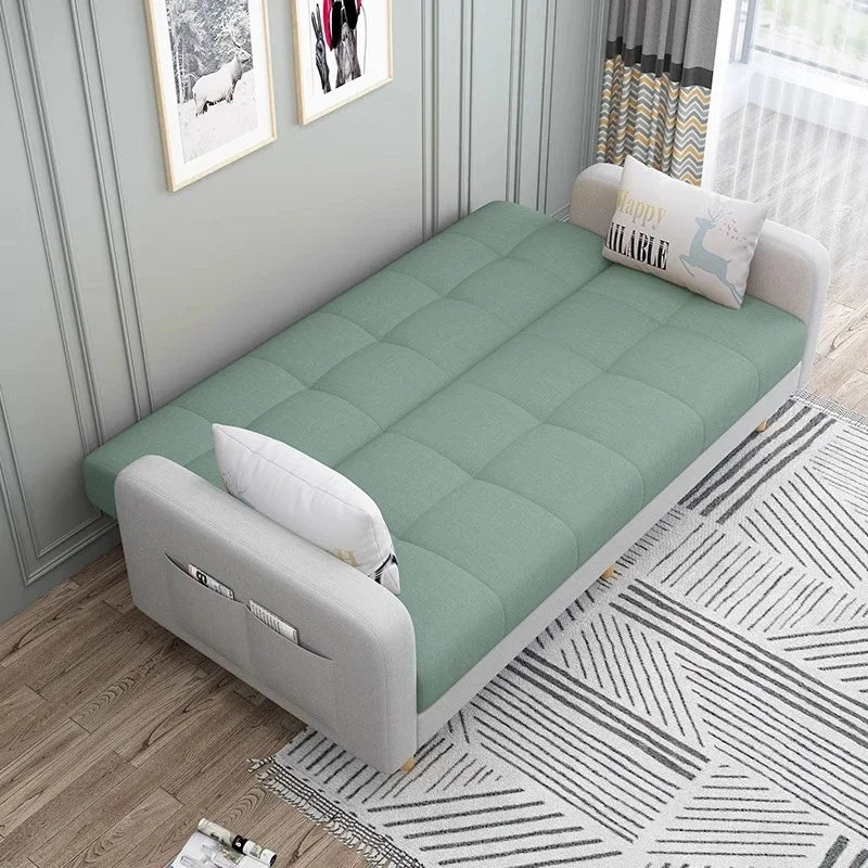 Living room sofa Small-sized folding sofa bed dual-use double-occupancy room bedroom small simple apartment small sofa