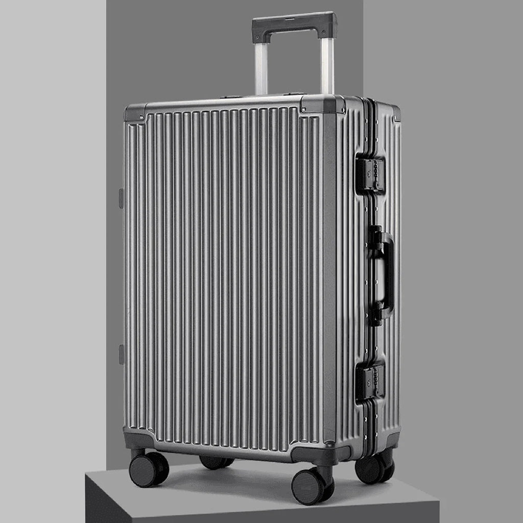 Trolley Luggage 20 24 26 28 英寸 Aluminum Frame Rolling Luggage Case Travel Suitcase on Wheels Combination Lock Carry on Luggage