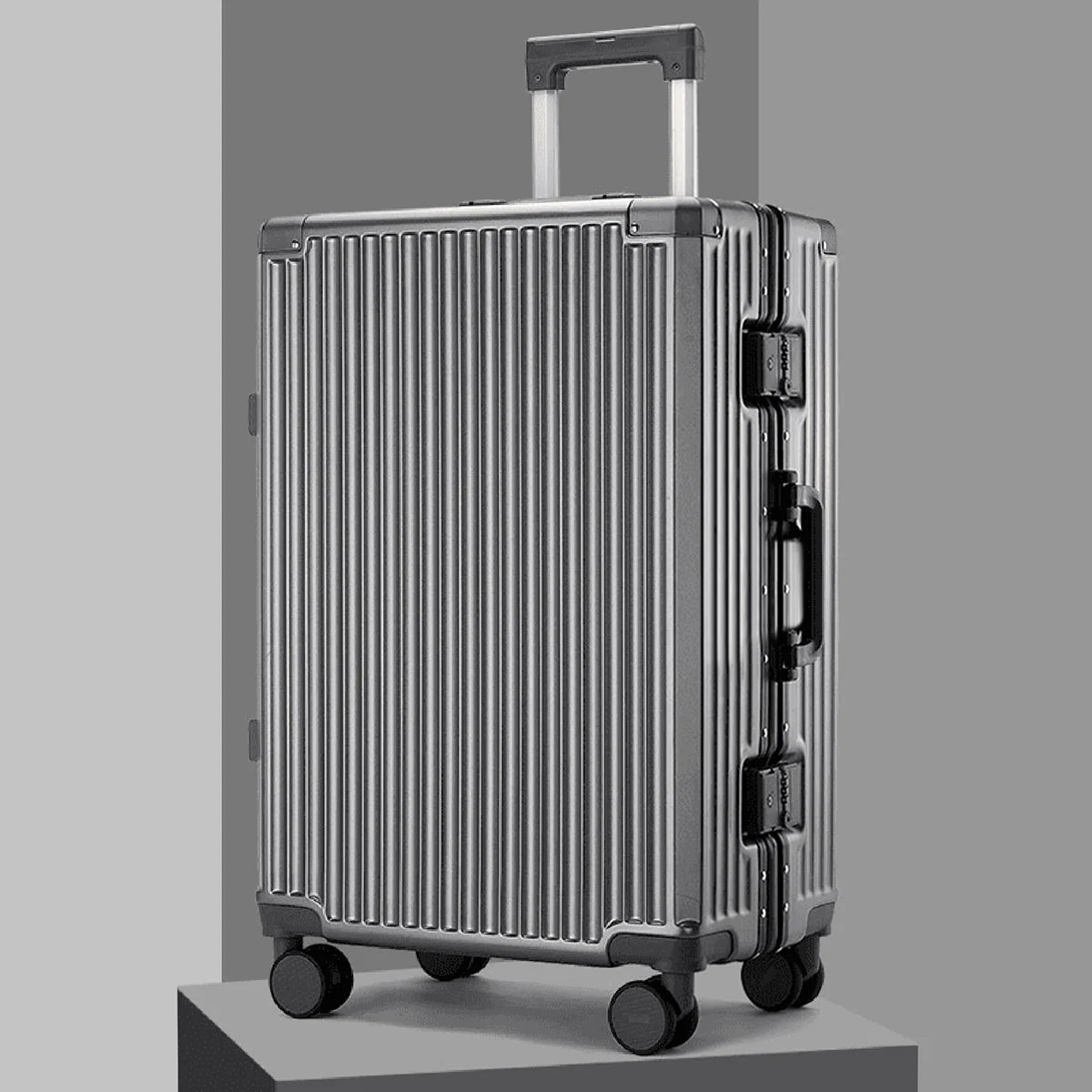 Trolley Luggage 20 24 26 28 英寸 Aluminum Frame Rolling Luggage Case Travel Suitcase on Wheels Combination Lock Carry on Luggage