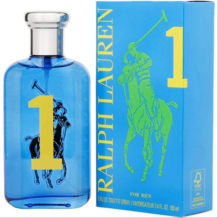 Polo Big Pony #1 for men Eau De Toilette Spray 100ml  Original woody fragrance with long-lasting fragrance