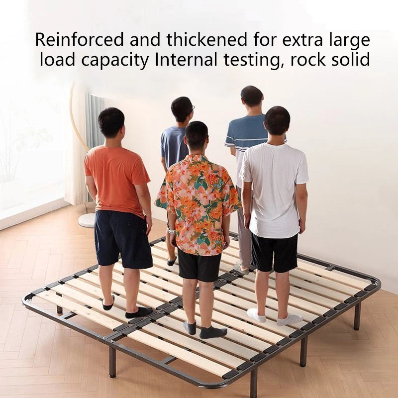 Tatami Row Frame Bed Frame Fir Bed Board Moisture-proof Floor Covering All Solid Wood Mattress Pine Folding Breathable Shelf